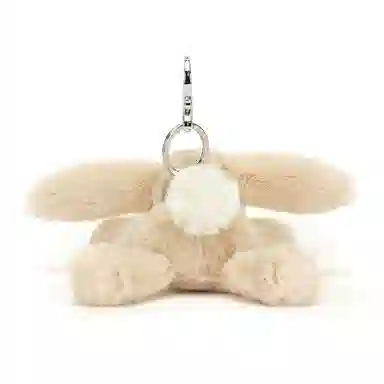 JELLYCAT Smudge Rabbit Bag Charm 7cm
