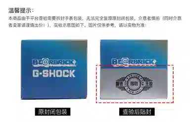 Casio G-Shock BE@RBRICK Limited Edition