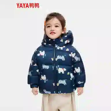 鸭鸭羽绒服 百搭时尚长袖 儿童款