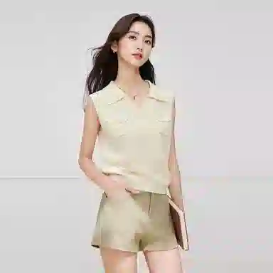 爱依服 文艺温柔显瘦休闲套装 女款