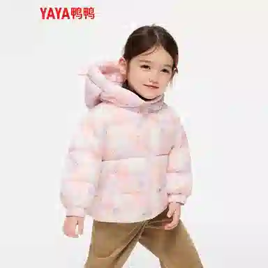 鸭鸭羽绒服 百搭时尚长袖 儿童款