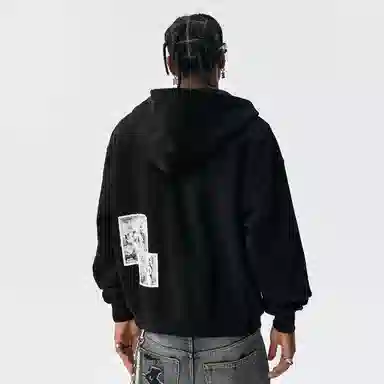 MEDM FW25 Angel Applique Hoodie