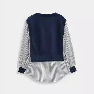 爱依服 韩版时尚通勤休闲风针织衫 女款