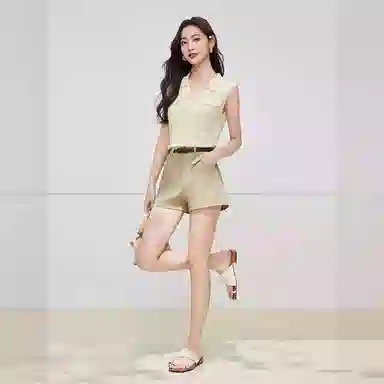 爱依服 文艺温柔显瘦休闲套装 女款