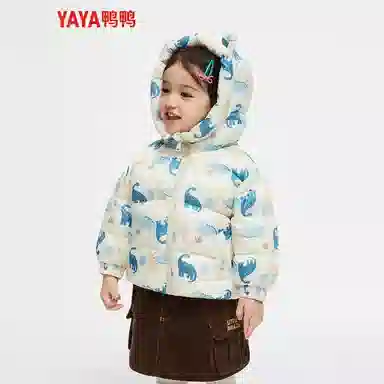 鸭鸭羽绒服 百搭时尚长袖 儿童款