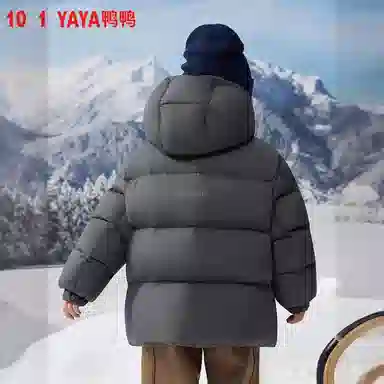 鸭鸭羽绒服 立领宽松 儿童款