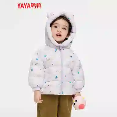 鸭鸭羽绒服 百搭时尚长袖 儿童款