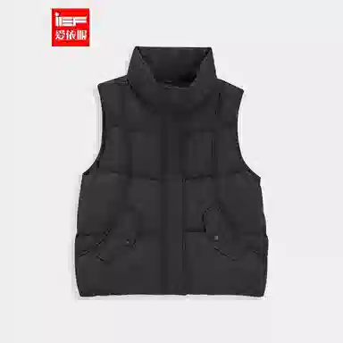 爱依服 简约百搭棉衣通勤马甲 女款