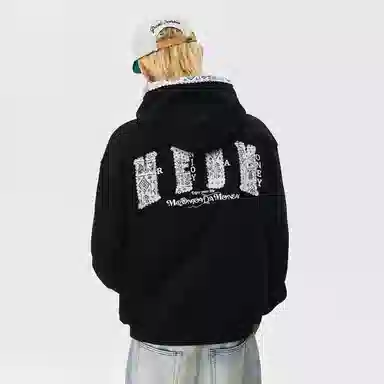 MEDM FW25 Paisley Embroidered Hoodie