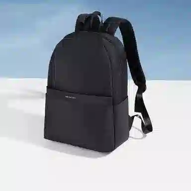 稻草人 大容量多隔层防泼水运动登山小众旅行休闲通勤背包 织物 书包双肩包 常规 男女同款情侣款 黑色