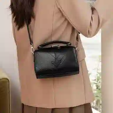 稻草人 经典时尚百搭工艺通勤日常轻便实用 聚氨酯革 手提包 常规 女款 多色