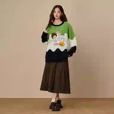 B.Duck Monchhichi Sweater