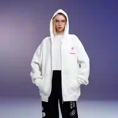 Suamoment Warm Paw Print Hoodie 2025