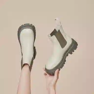 GEMEIQ PU Chelsea Boots 5cm