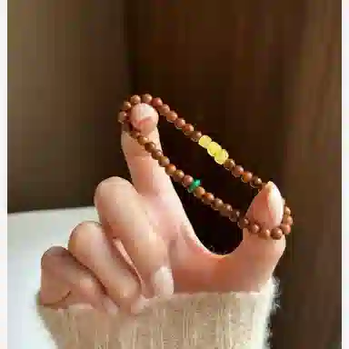 集亭 焦糖不焦绿  时尚前沿 国潮必备 单圈 库克 手串 男女同款情侣款