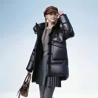 Snow Flying Air Hooded Down Jacket