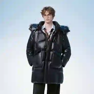 Snow Flying Air Hooded Down Jacket