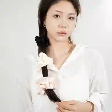 桑尚 高级百搭 桑蚕丝 发圈 女款