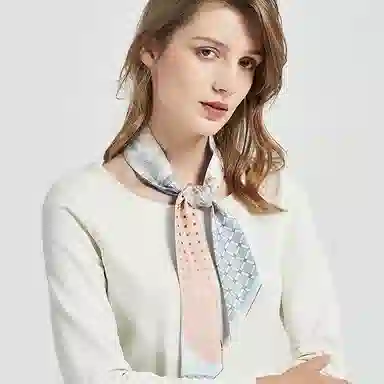 桑尚 柔软亲肤轻盈舒适古风百搭缎面优雅高级感 桑蚕丝 发带 女款