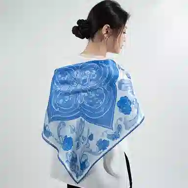 桑尚 丝绸档案馆 桑蚕丝 丝巾 男女同款情侣款