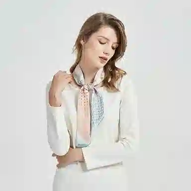 桑尚 柔软亲肤轻盈舒适古风百搭缎面优雅高级感 桑蚕丝 发带 女款