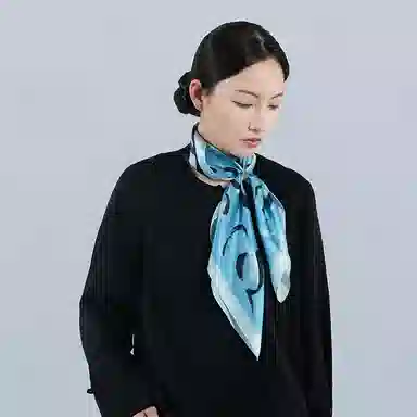 桑尚 苏州中国档案馆联名 桑蚕丝 丝巾 女款