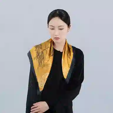 桑尚 苏州中国档案馆联名 桑蚕丝 丝巾 女款