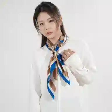 桑尚 中国丝绸档案馆联名 桑蚕丝 丝巾 男女同款情侣款