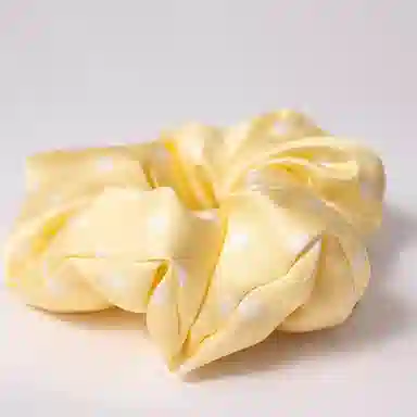 桑尚 波点 桑蚕丝 发圈 女款