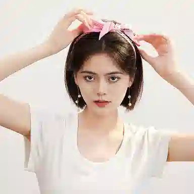 桑尚 柔软亲肤轻盈舒适古风百搭缎面优雅高级感 桑蚕丝 发带 女款