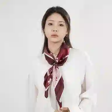 桑尚 中国丝绸档案馆联名 桑蚕丝 丝巾 男女同款情侣款