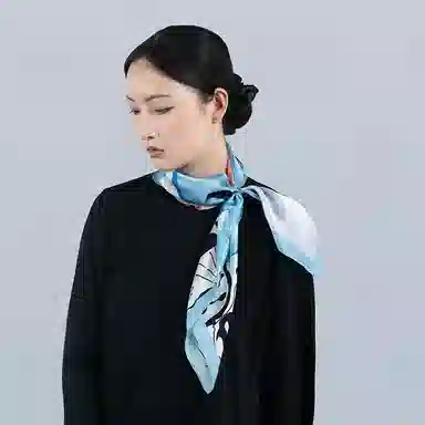 桑尚 苏州中国档案馆联名 桑蚕丝 丝巾 女款