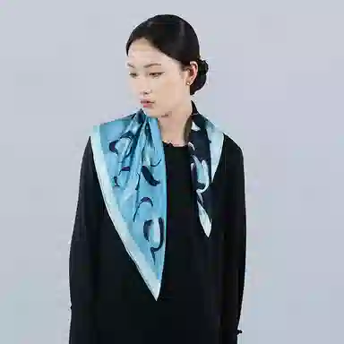 桑尚 苏州中国档案馆联名 桑蚕丝 丝巾 女款