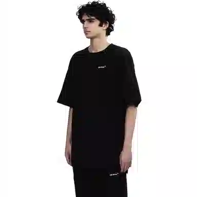 OFF-WHITE Gradient Arrow Graffiti T-Shirt