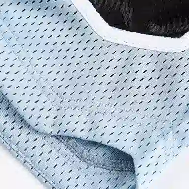 金贝勒 美式复古轻薄透气网眼宽松舒适吸湿排汗速干运动健身跑步五分裤篮球裤 男女同款