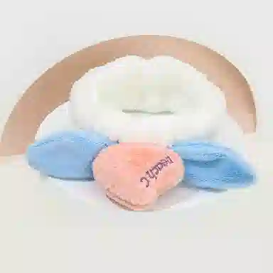 沂茹 秋冬款洗漱可爱甜美小众设计感洗脸发饰简约时尚通勤百搭宽边刘海束#好运 布艺 发带 女款