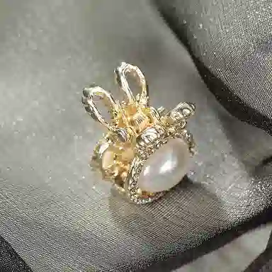 沂茹 甜美小巧水钻兔子刘海碎发学生发抓可爱小抓夹发卡头饰发饰配饰女款