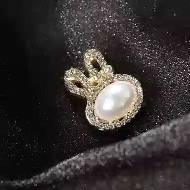 沂茹 甜美小巧水钻兔子刘海碎发学生发抓可爱小抓夹发卡头饰发饰配饰女款