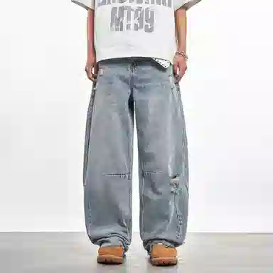 MT99 High Street Vintage Distressed Jeans