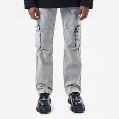 MT99 Straight Jeans Light Blue