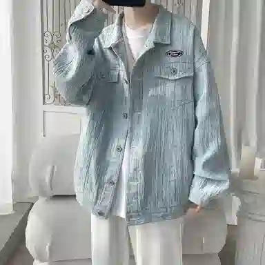 HANGYU Vintage Denim Jacket