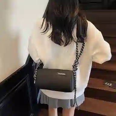 XOKY Small Square Bag PU Shoulder Bag