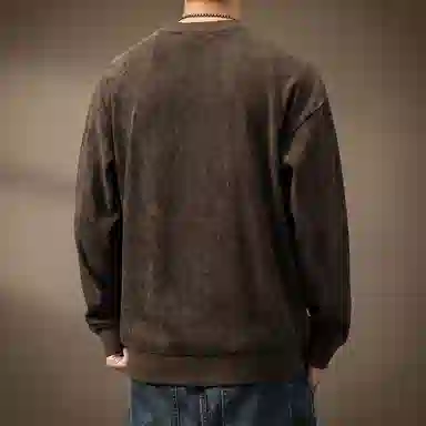 贵色 圆领套头长袖卫衣 男款