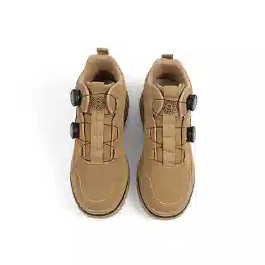 娃哈哈 潮流工装 经典简约 港式复古 厚底增高舒适 及踝 马丁靴 男款