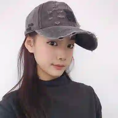 心水好物 韩式水洗做旧牛仔潮流棒球帽户外出游徒步防晒 棉  鸭舌帽 男女同款情侣款