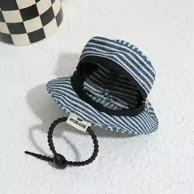 心水好物 个性迷你渔夫帽耳机包储物袋钥匙扣书包背包挂饰 灯芯绒  挂件 男女同款情侣款