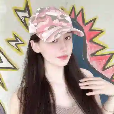 心水好物 春夏户外运动长檐防晒迷彩 棉 鸭舌帽 男女同款情侣款