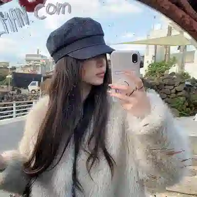 心水好物 日系简约牛仔画家帽显脸小户外防晒八角帽 棉 贝雷帽 男女同款情侣款