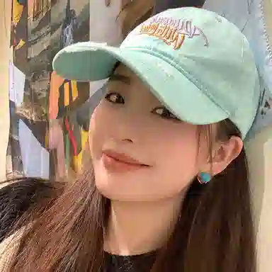 心水好物 日系原宿风街头嘻哈字母刺绣破洞时尚 棉 鸭舌帽 男女同款情侣款