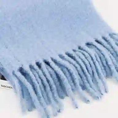 心水好物 舒适不扎脖蓬松保暖长款流苏 羊毛 绒线围巾 男女同款情侣款